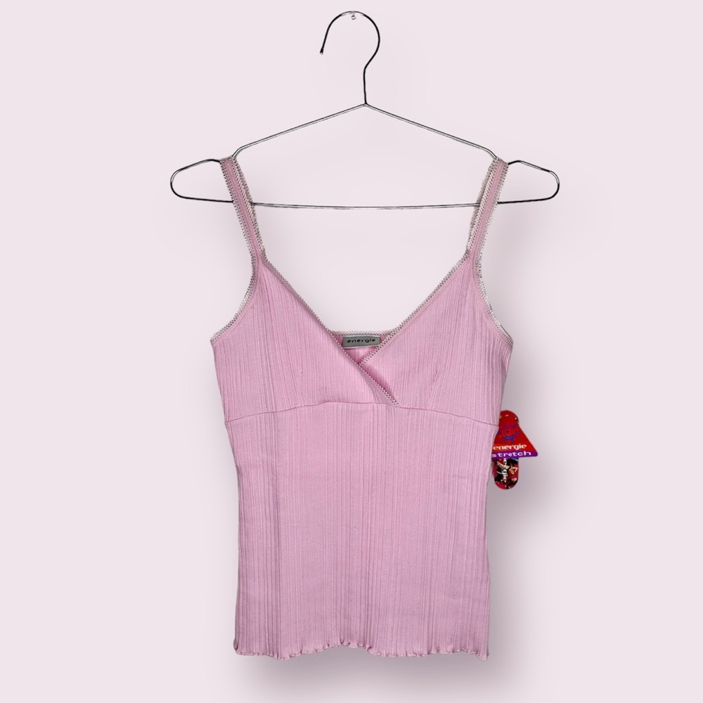 Y2K deadstock ENERGIE pink cami top